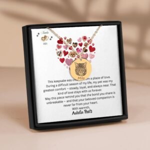 Cat Portrait Necklace